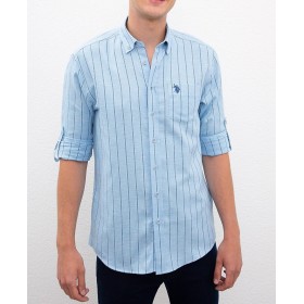 US Polo Assn Mavi Erkek Gömlek G081SZ004.000.979307