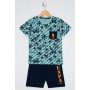 US Polo Assn Yeşil Erkek Çocuk Pijama Takımı G083SZ0HF.000.US823