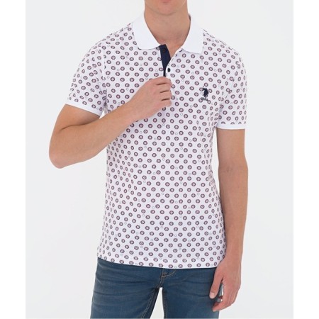 US Polo Assn Beyaz Erkek T-Shirt G081SZ011.000.1269918
