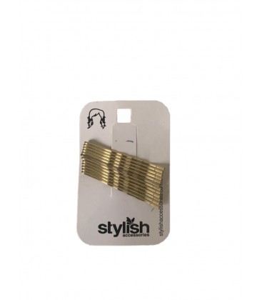 Stylish Accesories Sarı Tel Toka 67254