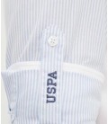 US Polo Assn Erkek Slim Fit Beyaz Gömlek Uzunkol G081SZ004.000.988404