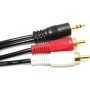 Tekno Green 3.5Mm Stereo 2 Rca Kablo 1,5Mtr