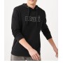 Mavi Logo Baskılı Kapüşonlu Siyah Sweatshirt 065606-900