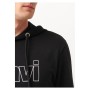 Mavi Logo Baskılı Kapüşonlu Siyah Sweatshirt 065606-900