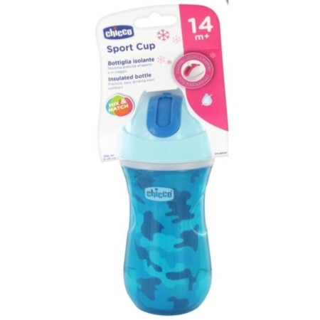 Chicco Isı Yalıtımlı Sport Bardak Pipetli 14+ Ay Erkek