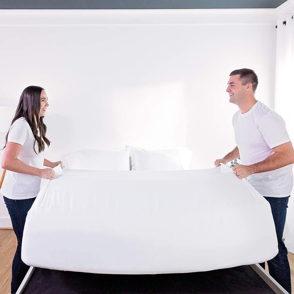 DreamFit 1Degree Basic 100Percent Microfiber Sheet Set, Twin, Slate