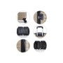 Troya Bags Mavi Unisex Kabin Boy Valiz TR1554