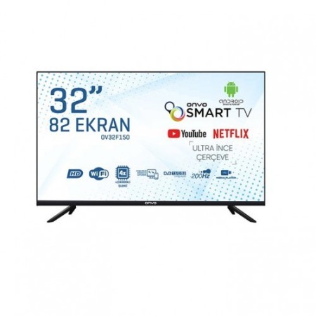 Onvo OV32F150 32" 82 Ekran Uydu Alıcılı HD Android Smart LED TV