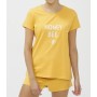 Penti Kadın Honey Bee SS Şortlu Pijama Takımı PNEV209120IY-YE7
