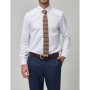 Altınyıldız Classics Erkek Beyaz Tailored Slim Fit Armürlü Gömlek 4A2020100026