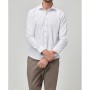 Altınyıldız Classics Erkek Beyaz-Kahverengi Tailored Slim Fit Armürlü Gömlek 4A2020100040