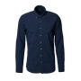 Altınyıldız Classics Erkek Lacivert Desenli Düğmeli Yaka Tailored Slim Fit Gömlek 4A2020200022