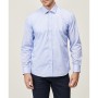 Altınyıldız Classics Erkek Mavi-Beyaz Tailored Slim Fit Baskılı Gömlek 4A2020200048