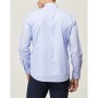 Altınyıldız Classics Erkek Mavi-Beyaz Tailored Slim Fit Baskılı Gömlek 4A2020200048
