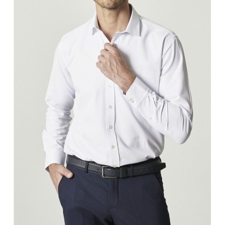 Altınyıldız Classics Erkek Beyaz-mavi Regular Fit Desenli Gömlek 4A2020200001