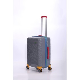 Benetton Pp Seyahat Valizi Cool Grey Orta Boy BNTP301X