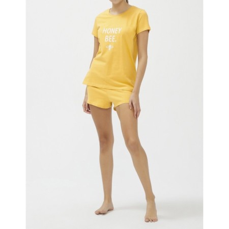 Penti Honey Bee Ss Şortlu Pijama Takımı - PNEV209120IY