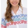 US Polo Assn Beyaz Kadın Gömlek G082SZ004.000.1204793