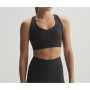 Oysho Sırtı Lazer Kesim Compressive Spor Sütyen Siyah 6971/901