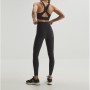 Oysho Sırtı Lazer Kesim Compressive Spor Sütyen Siyah 6971/901