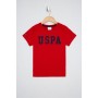 US Polo Assn Kırmızı Erkek Çocuk T-Shirt G083SZ011.000.1191642