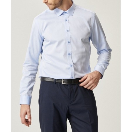 Altınyıldız Classics Erkek Açık Mavi Ütü Gerektirmeyen Non-Iron Tailored Slim Fit Gömlek 4A2000000007