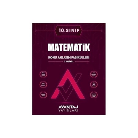 Avantaj  10. Sınıf Matematik Konu Anlatım Fasikülleri
