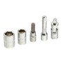 46 Adet Evrensel Soket Seti & 1/4 "Spanner & Cırcır Sürücü Tornavida Kol Seti
