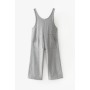 Zara Kız Çocuk Gri Kolsuz Tulum 5767/609/803