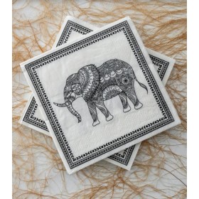 LC Waikiki 20 Parça Slogan Baskılı Kağıt Peçete 33x33 Cm