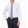 Kip Erkek Mavi Mikro Slim Fit Dokuma Klasik Pamuklu Gömlek GM-2372