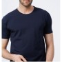 Kip Bisiklet Yaka Regular Fit Düz Lacivert Erkek T-Shirt TSH-326