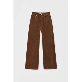 Pull & Bear Kadın Geniş Paça Renkli Fitilli Kadife Pantolon 8676/332/700