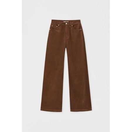 Pull & Bear Kadın Geniş Paça Renkli Fitilli Kadife Pantolon 8676/332/700