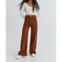 Pull & Bear Kadın Geniş Paça Renkli Fitilli Kadife Pantolon 8676/332/700