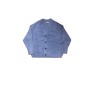 Pull & Bear Kadın Yama Cepli Örgü Hırka Mavi 8582/414/427