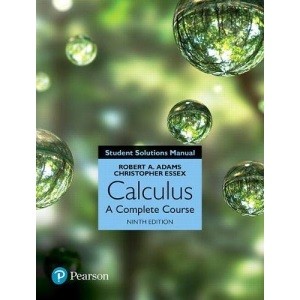 Student Solutions Manual For Calculus - A Complete Course