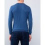 US. Polo Assn. Erkek İndigo Bisiklet Yaka Triko Kazak Basic