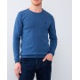 US. Polo Assn. Erkek İndigo Bisiklet Yaka Triko Kazak Basic