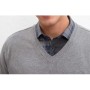 U.S.Polo Assn. Erkek Gri Melanj V-Yaka Triko Kazak Basic G0810TK000.880946