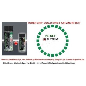 Power Grıp Araç Ve Ayakkabı Altı Kaydırmaz Kar Spreyi