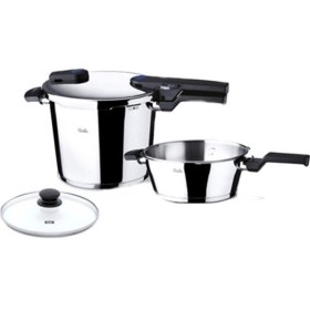 FISSLER Vitavit Comfort Düdüklü Tencere. 6.0L+3.5L Set