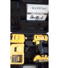Maxstar 24v Lı-ıon 5.0ah Çift Akülü Vidalama Şarjlı Matkap AK0045