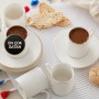 Karaca Elda 6 Kişilik Kahve Fincan Takımı 80 ml