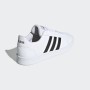 Adidas Grand Court K Beyaz Siyah Kadın Ayakkabısı