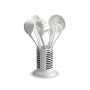 Schafer Mia 6 Parça Lüx Melamin Kepçe Takımı Beyaz Shf250
