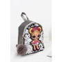 Lol Pullu Bebek Sırt Çantası BP-4088S Gri