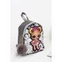 Lol Pullu Bebek Sırt Çantası BP-4088S Gri