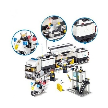 Furkan Toys Polis Tırı Karargahı 511 Parça