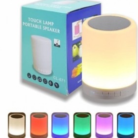Polygold CL-671 Işıklı Gece Lambalı USB MP3 TF Bluetooth Hoparlör Çok Renkli